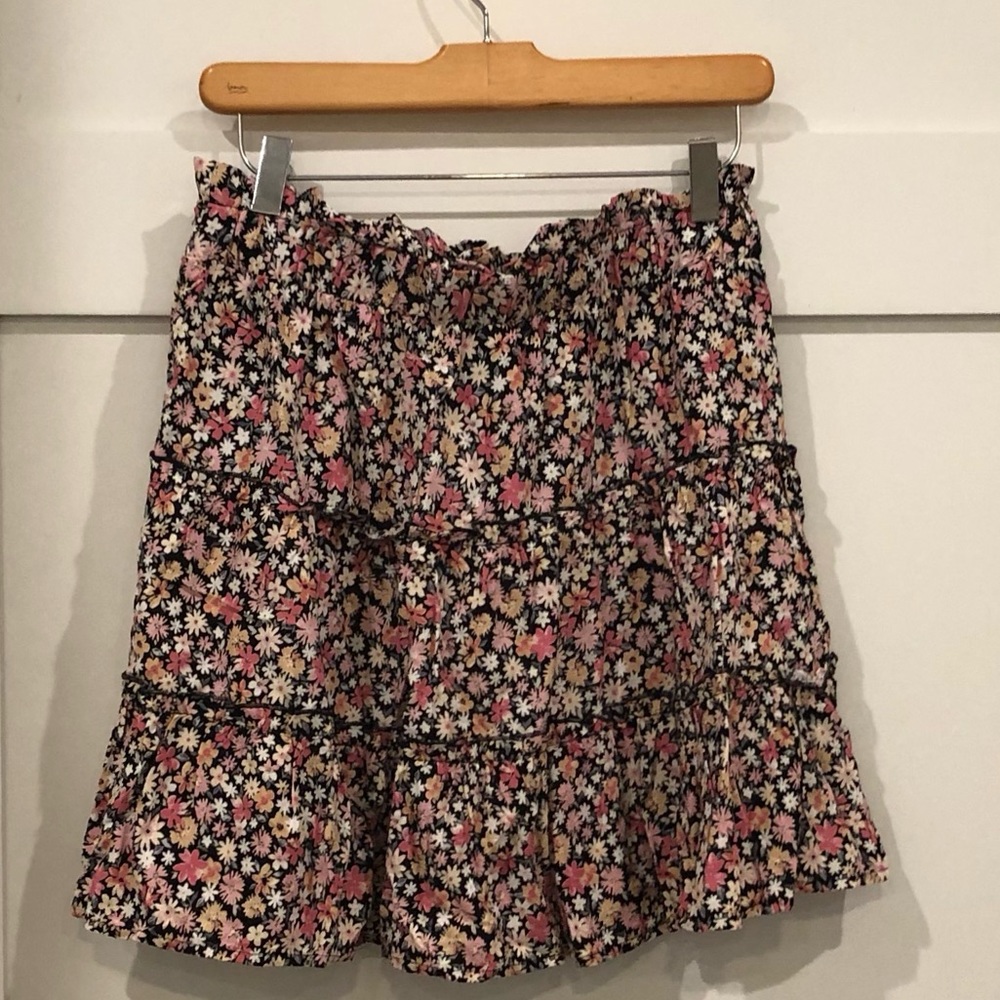 Wild Fable Tiered Miniskirt - Picture 3 of 3